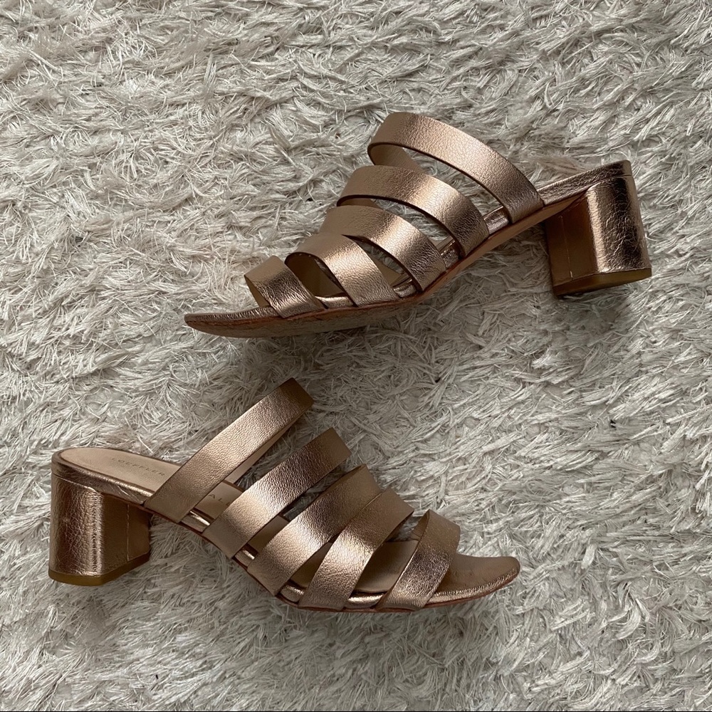 Loeffler Randall Rose Gold Sandal